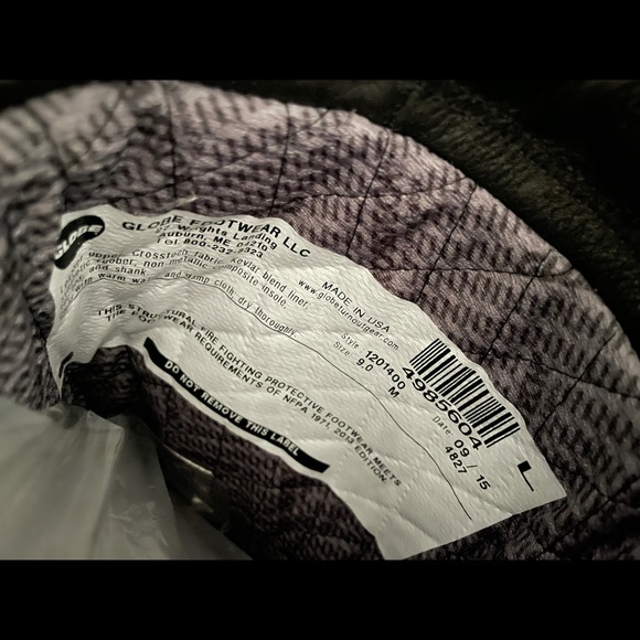 Men's Supreme 14" STRUCTURAL Fire Boot Men's size9 - Picture 4 of 7